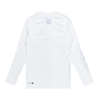 QUIKSILVER EVERYDAY LONG SLEEVE UPF50 BOYS 8-16 WHITE