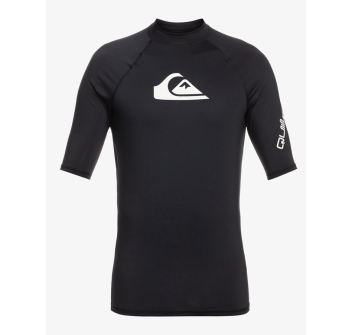 QUIKSILVER LYCRA SURF ALL TIME MANICA CORTA UPF50 BLACK