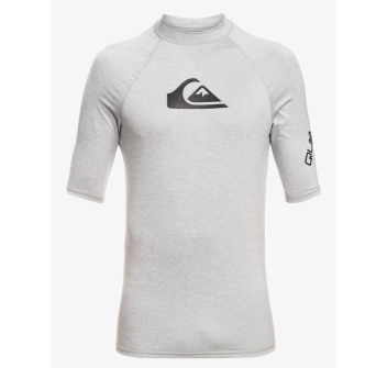 QUIKSILVER LYCRA SURF ALL TIME MANICA CORTA UPF50 SLEET HEATHER