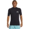 QUIKSILVER SURF SHORT SLEEVE TEE EVERYDAY UPF50 BLACK