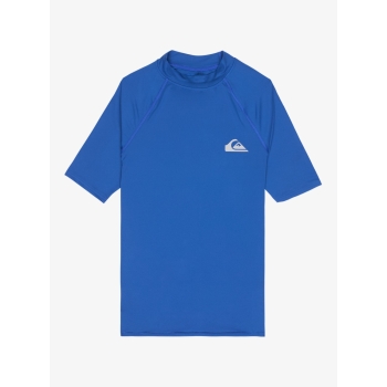QUIKSILVER SURF SHORT SLEEVE TEE EVERYDAY UPF50 WHITE