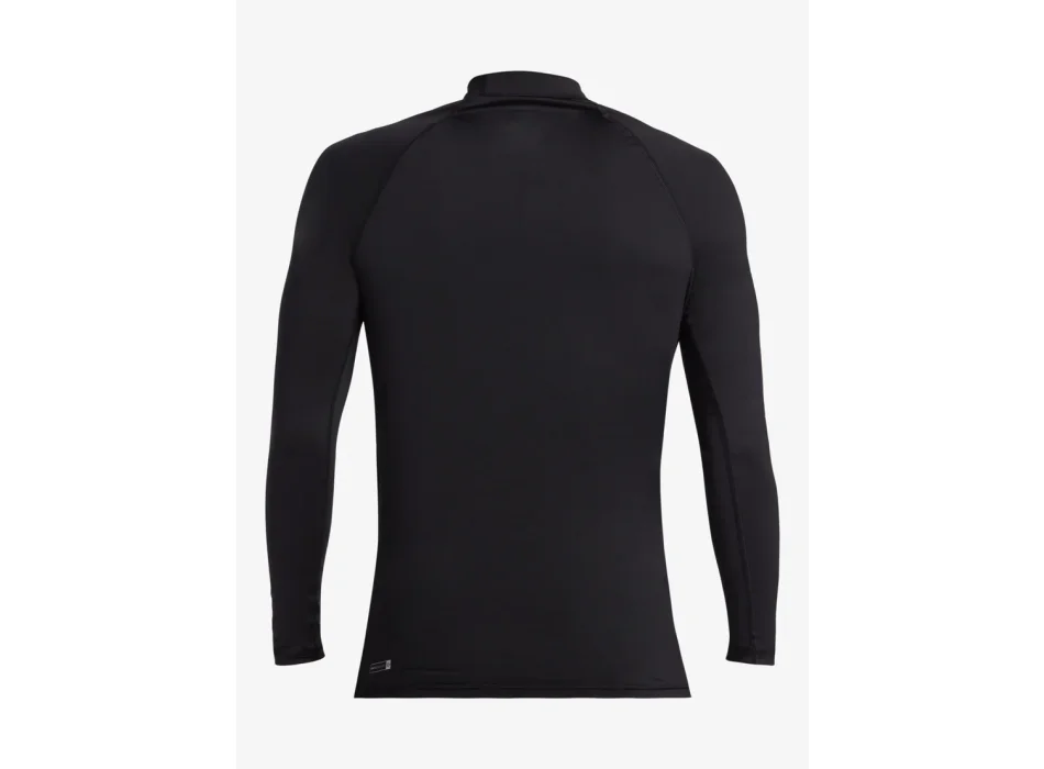 QUIKSILVER SURF LONG SLEEVE TEE EVERYDAY UPF50 BLACK