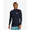 QUIKSILVER SURF LONG SLEEVE TEE EVERYDAY UPF50 BLUE