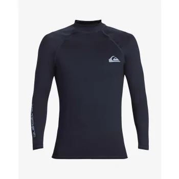 QUIKSILVER SURF LONG SLEEVE TEE EVERYDAY UPF50 BLUE