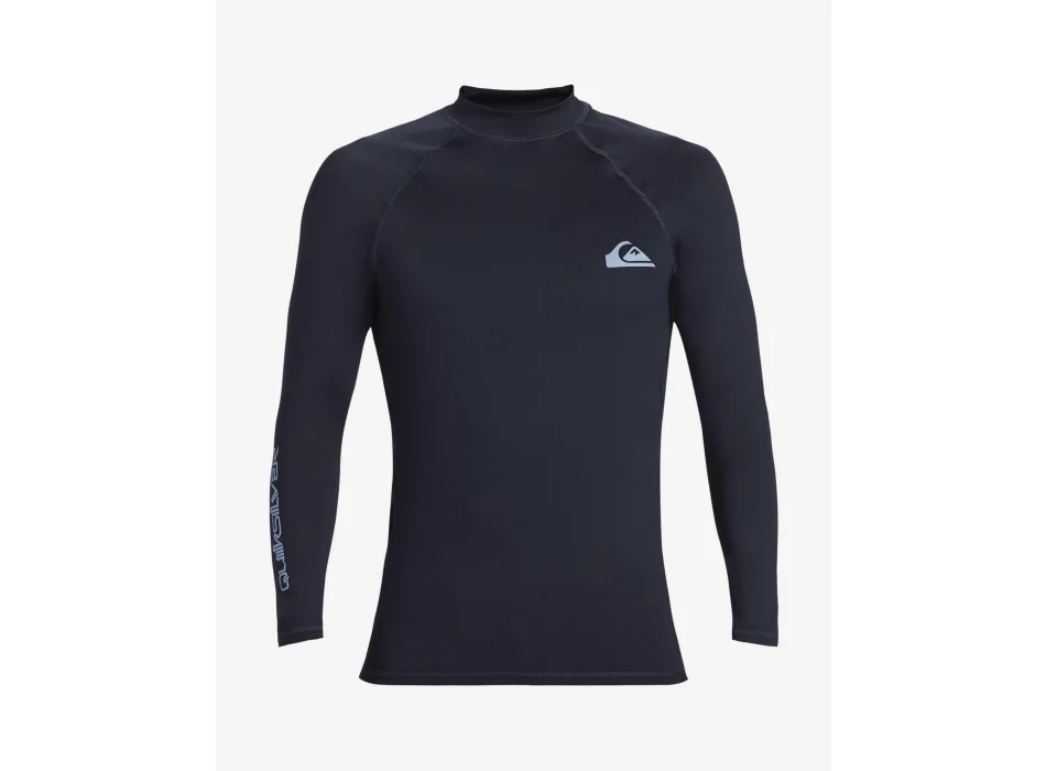QUIKSILVER SURF LONG SLEEVE TEE EVERYDAY UPF50 BLUE
