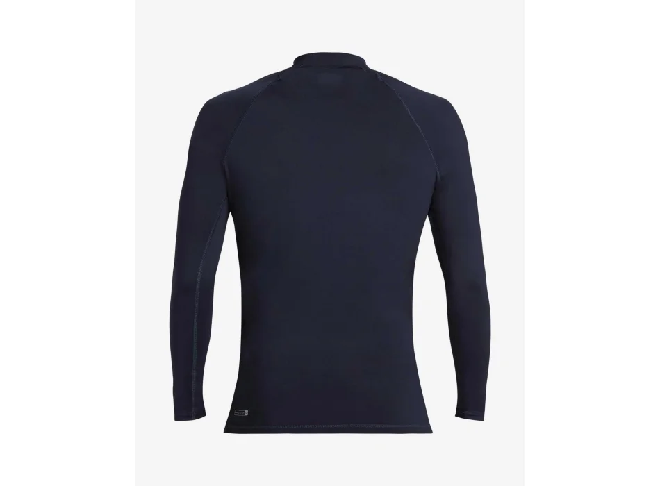 QUIKSILVER SURF LONG SLEEVE TEE EVERYDAY UPF50 BLUE