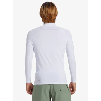 QUIKSILVER SURF LONG SLEEVE TEE EVERYDAY UPF50 WHITE