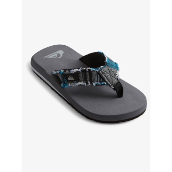 QUIKSILVER MONKEY ABYSS YOUTH SANDALS GREY 3