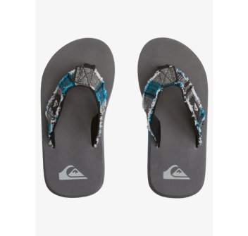 QUIKSILVER MONKEY ABYSS YOUTH SANDALS GREY 3