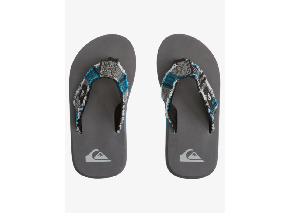 QUIKSILVER MONKEY ABYSS YOUTH SANDALS GREY 3