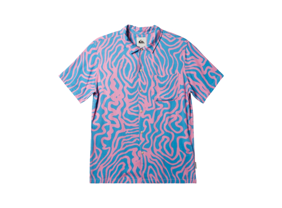 QUIKSILVER POOL PARTY CASUAL SHORT SLEEVE SHIRT