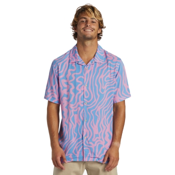 QUIKSILVER POOL PARTY CASUAL SHORT SLEEVE SHIRT