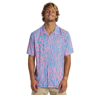 QUIKSILVER POOL PARTY CASUAL SHORT SLEEVE SHIRT