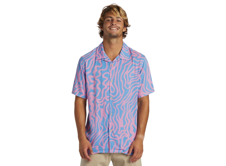 QUIKSILVER POOL PARTY CASUAL SHORT SLEEVE SHIRT