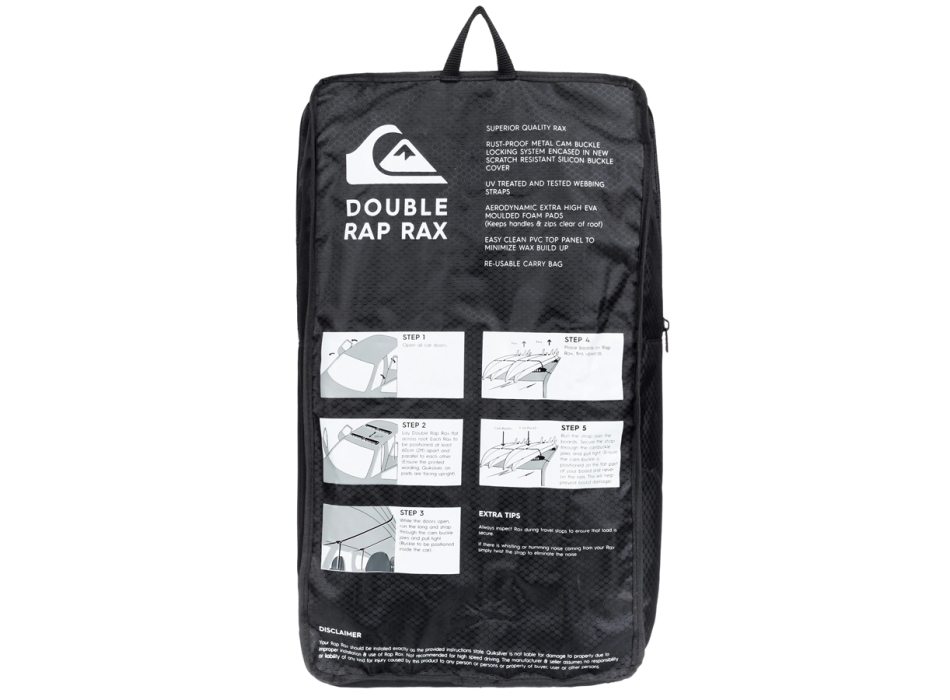 QUIKSILVER DOUBLE RAP RAX