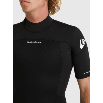 QUIKSILVER 2/2 PROLOGUE BACK ZIP WETSUIT BLACK