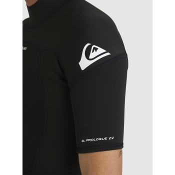 QUIKSILVER 2/2 PROLOGUE BACK ZIP WETSUIT BLACK