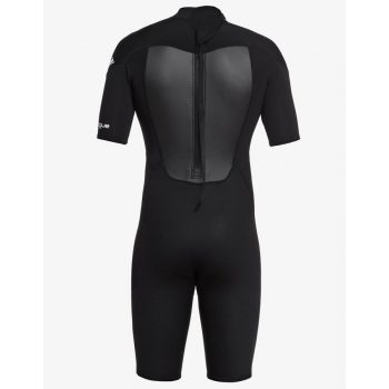 QUIKSILVER 2/2 PROLOGUE BACK ZIP WETSUIT BLACK