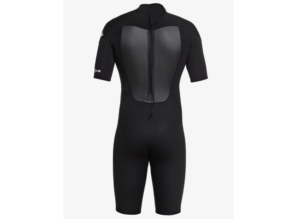 QUIKSILVER 2/2 PROLOGUE BACK ZIP WETSUIT BLACK