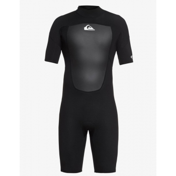 QUIKSILVER 2/2 PROLOGUE BACK ZIP WETSUIT BLACK