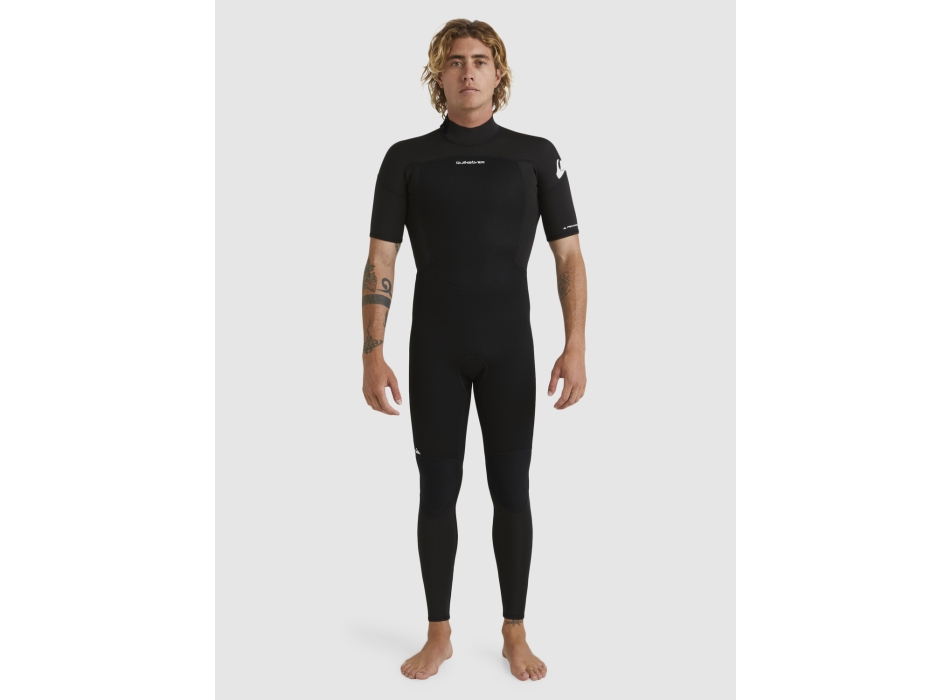 QUIKSILVER 2/2 PROLOGUE BACK ZIP WETSUIT BLACK
