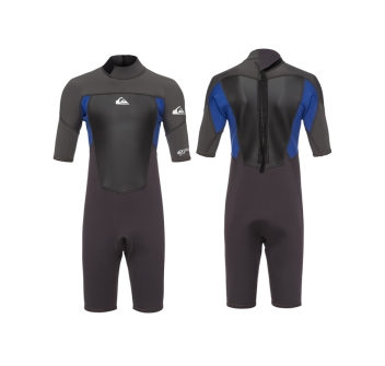 QUIKSILVER BOYS 8-16 PROLOGUE 2/2MM STEAMER WETSUIT BACK ZIP