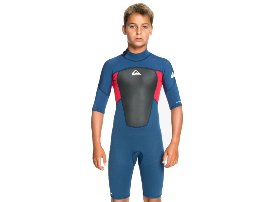 QUIKSILVER BOYS PROLOGUE 2/2 STEAMER WETSUIT BACKZIP