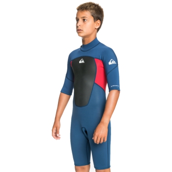 QUIKSILVER BOYS PROLOGUE 2/2 STEAMER WETSUIT BACKZIP