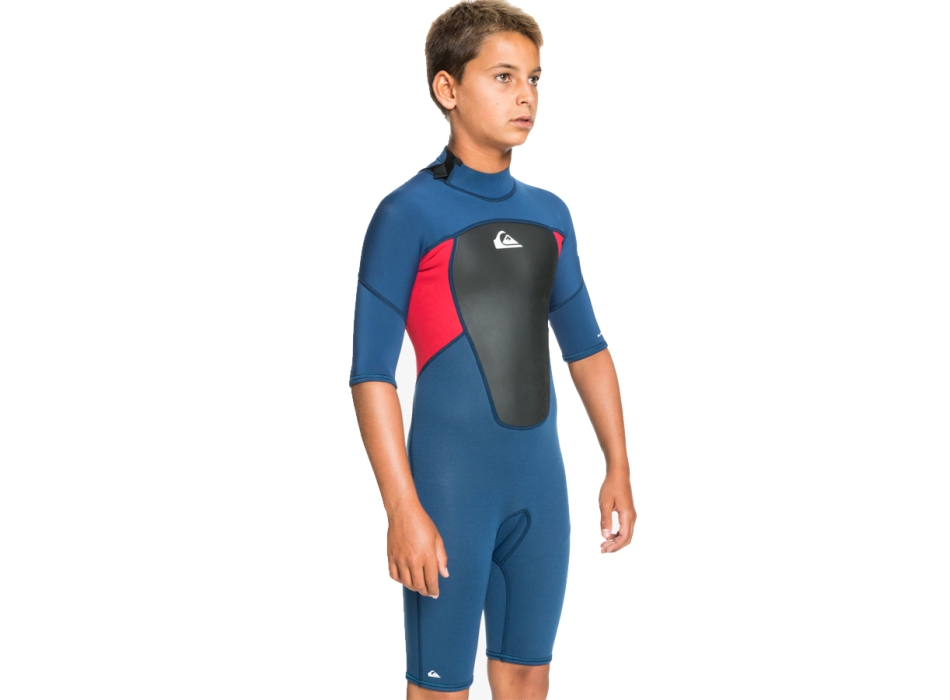 QUIKSILVER BOYS PROLOGUE 2/2 STEAMER WETSUIT BACKZIP