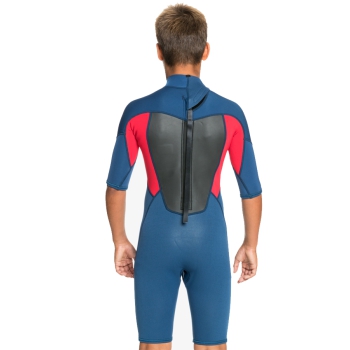 QUIKSILVER BOYS PROLOGUE 2/2 STEAMER WETSUIT BACKZIP