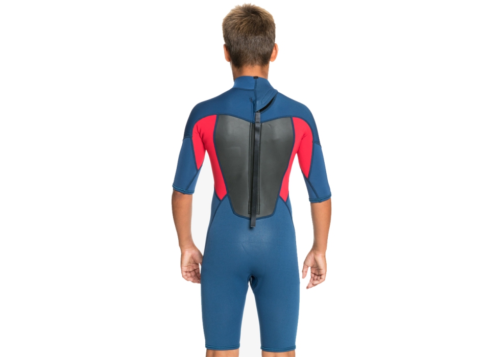 QUIKSILVER BOYS PROLOGUE 2/2 STEAMER WETSUIT BACKZIP