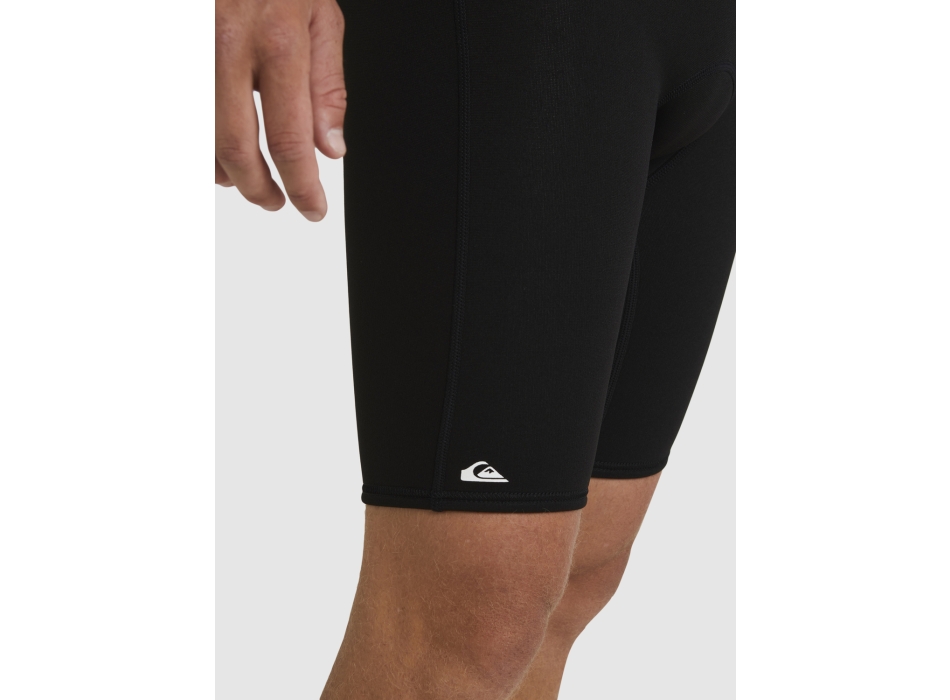 QUIKSILVER 2/2 PROLOGUE SPRINGSUIT BACK ZIP WETSUIT BLACK