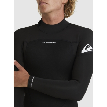 QUIKSILVER 2/2 PROLOGUE SPRINGSUIT BACK ZIP WETSUIT BLACK