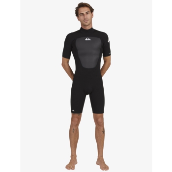 QUIKSILVER 2/2 PROLOGUE SPRINGSUIT BACK ZIP WETSUIT BLACK