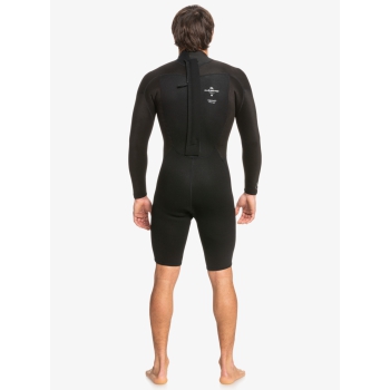 QUIKSILVER 2/2 PROLOGUE SPRINGSUIT BACK ZIP WETSUIT BLACK