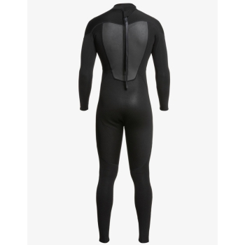 QUIKSILVER MENS PROLOGUE 3/2MM BACK ZIP WETSUIT BLACK