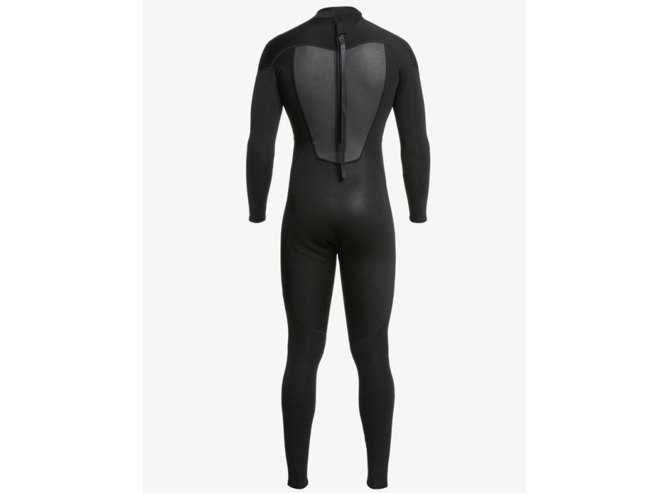 QUIKSILVER MENS PROLOGUE 3/2MM BACK ZIP WETSUIT BLACK