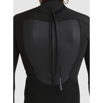 QUIKSILVER PROLOGUE 3/2MM BACK ZIP WETSUIT BLACK