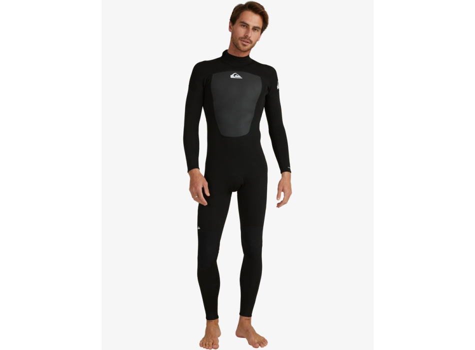 QUIKSILVER MENS PROLOGUE 3/2MM BACK ZIP WETSUIT BLACK