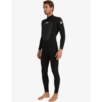 QUIKSILVER MENS PROLOGUE 3/2MM BACK ZIP WETSUIT BLACK