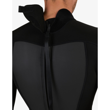 QUIKSILVER MENS PROLOGUE 3/2MM BACK ZIP WETSUIT BLACK