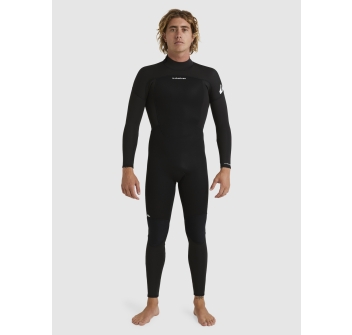 QUIKSILVER PROLOGUE 3/2MM BACK ZIP WETSUIT BLACK