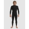 QUIKSILVER PROLOGUE 3/2MM BACK ZIP WETSUIT BLACK