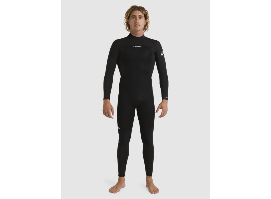 QUIKSILVER PROLOGUE 3/2MM BACK ZIP WETSUIT BLACK