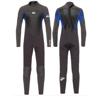 QUIKSILVER BOYS 8-16 PROLOGUE 3/2MM STEAMER WETSUIT BACK ZIP