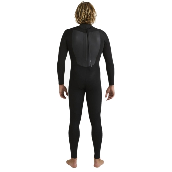 QUIKSILVER 4/3 PROLOGUE BACK ZIP GBS WETSUIT BLACK