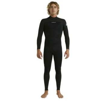 QUIKSILVER 4/3 PROLOGUE BACK ZIP GBS WETSUIT BLACK