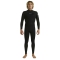 QUIKSILVER 4/3 PROLOGUE BACK ZIP GBS WETSUIT BLACK