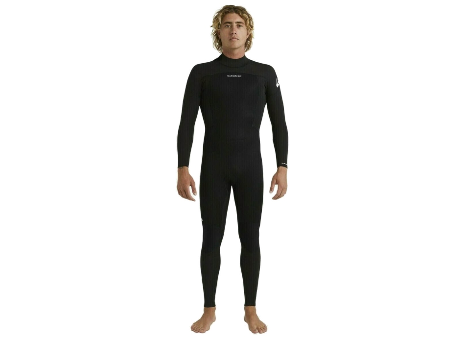 QUIKSILVER 4/3 PROLOGUE BACK ZIP GBS WETSUIT BLACK