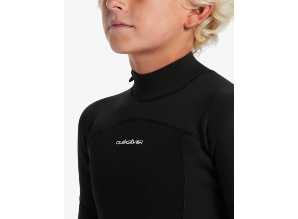 QUIKSILVER BOYS PROLOGUE 4/3 STEAMER WETSUIT BACKZIP 6-16YRS